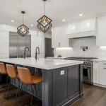 Large kitchen islands