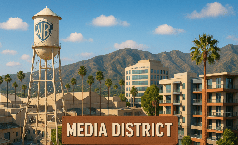 Burbank media district